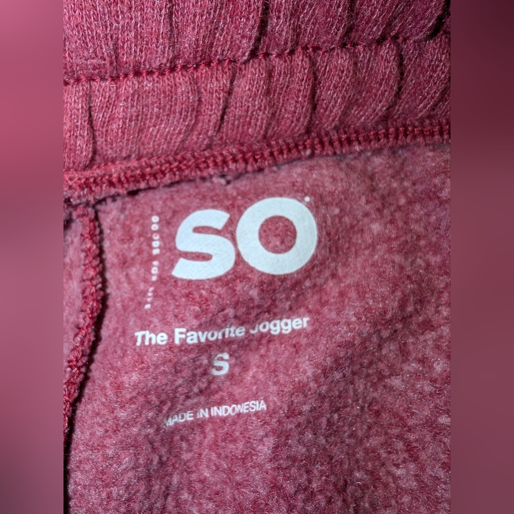 SO The Favorite Joggers with Drawstrings Size Small - Picture 4 of 7